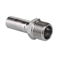 Вставка Valtec из нержавеющей стали с наружной резьбой VTi.906