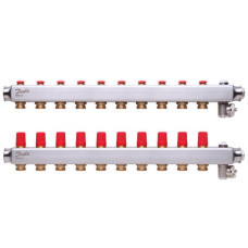 Коллектор Danfoss SSM на 11 контуров без ротаметров (088U0811)
