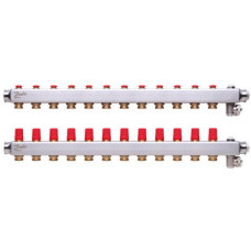 Коллектор Danfoss SSM на 12 контуров без ротаметров (088U0812)