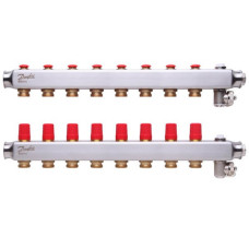 Коллектор Danfoss SSM на 8 контуров без ротаметров (088U0808)