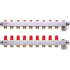 Коллектор Danfoss SSM на 9 контуров без ротаметров (088U0809)