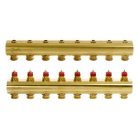 Розподільчий колектор Danfoss FHF8 без ротаметрів (088U0508)