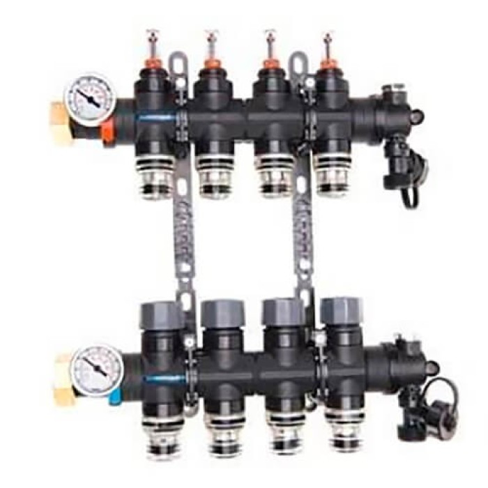 Коллектор для теплого пола Heat-PEX AORE02FLTVIR16B 2 выхода (AORE02FLTVIR16B)