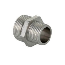 Ниппель переходной Valtec из нержавеющей стали 3/4"х1/2" (VTi.580.I.0504)