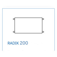 Korado Radik 200 | Низкий стальной радиатор