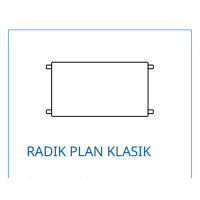 Korado Radik Plan Klasik | Радиатор плоский | Боковое подключение